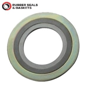 SPIRAL WOUND GASKET WITH SS304 INNER & CARBON STEEL OUTER RING FOR JIS B 2220 & JIS B 2238 – 2240 FLANGES FILLER MATERIAL: FLEXIBLE GRAPHITE
