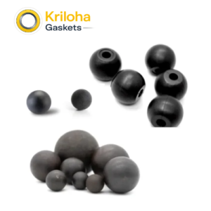 Ball valve rubber seals