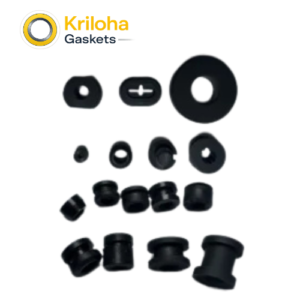 Silicone rubber end cap