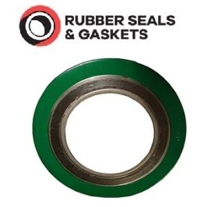 SPIRAL WOUND GASKET CGI STYLE WITH SS316 INNER & CS OUTER RING SS316+GRAPHITE FILLER CLASS150