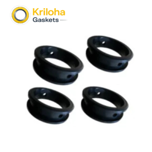 Valve plate rubber gasket