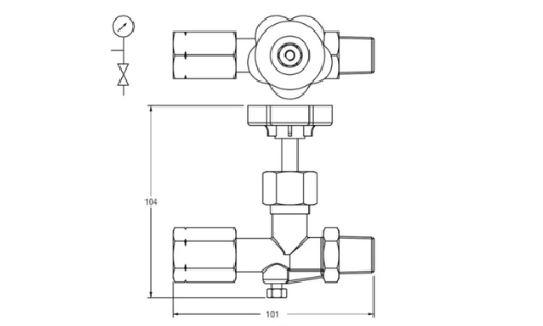 AGV 4 Forged Body Gauge Valve (6)